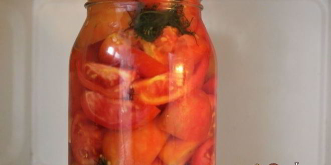 Рецепт помидоры в желе на зиму