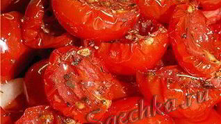 Рецепт Помидоры вяленые