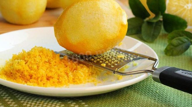 Рецепт Приправа из лимонной кожуры