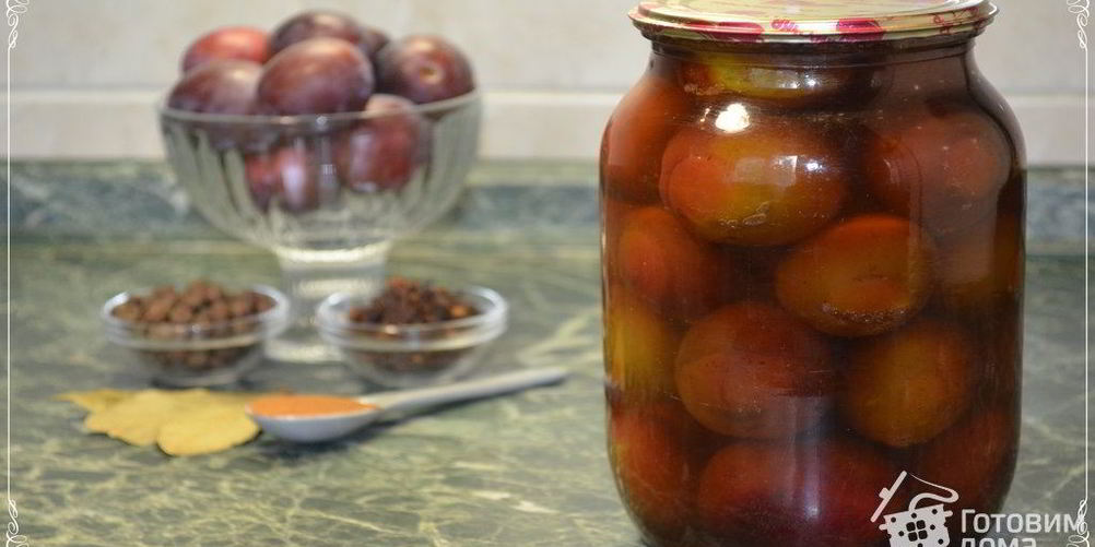 Рецепт пюре из сливы