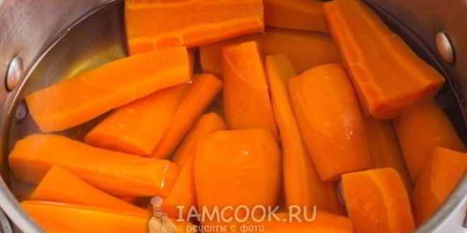 Рецепт пюре из моркови на зиму