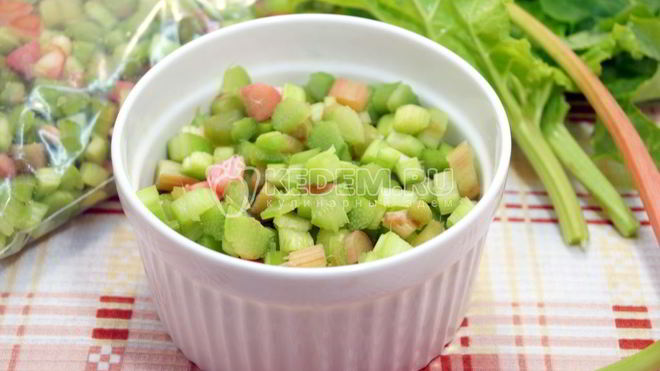 Рецепт Ревень на зиму