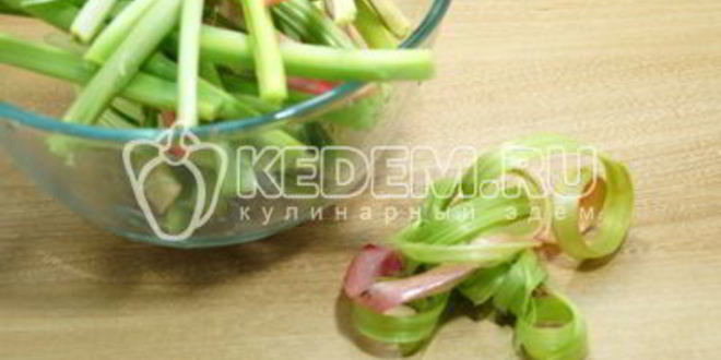 Рецепт ревень на зиму