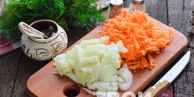 Рецепт скумбрия с овощами на зиму