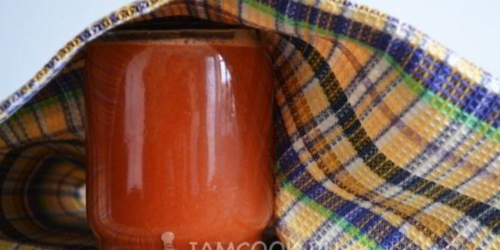 Как приготовить сок томатный через сито на зиму