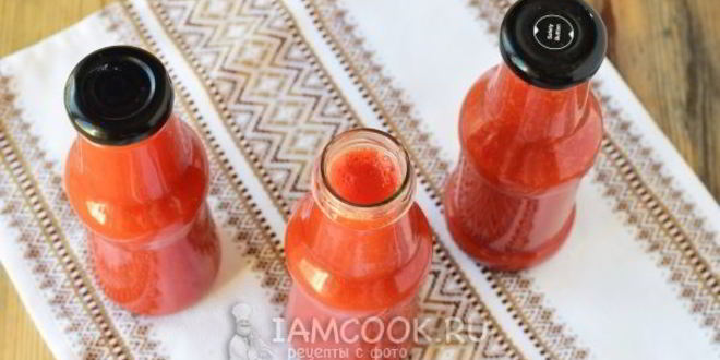 Рецепт сок томатный на зиму без стерилизации