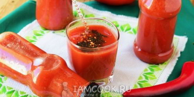 Рецепт сок томатный на зиму без стерилизации