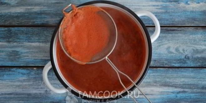 Рецепт сок томатный с мякотью на зиму