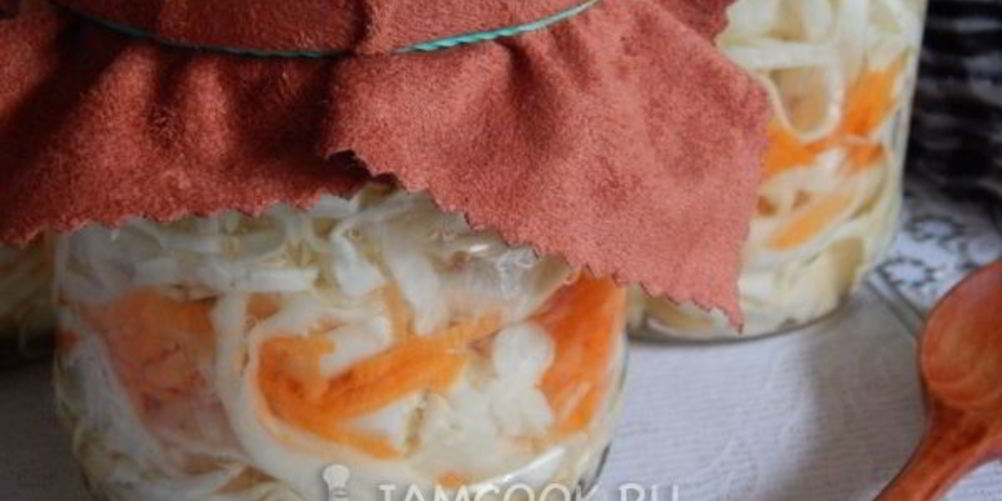 Рецепт капуста на зиму в банках