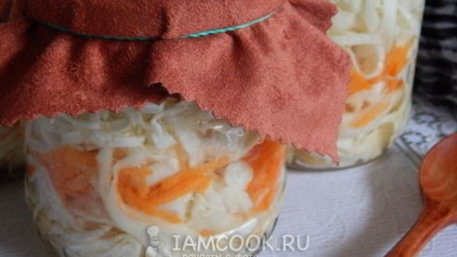 Рецепт Соленая капуста на зиму