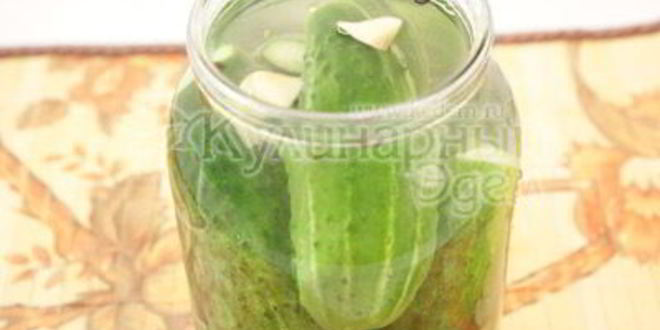 Рецепт малосольные огурчики