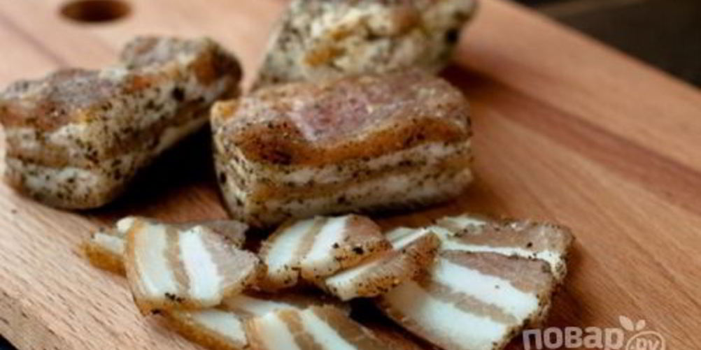 Как приготовить сало в рассоле