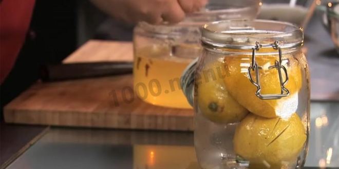 Рецепт соленые лимоны