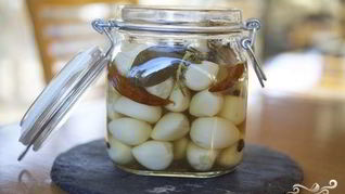 Рецепт Соленый чеснок на зиму