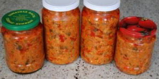 Рецепт соте из баклажанов на зиму