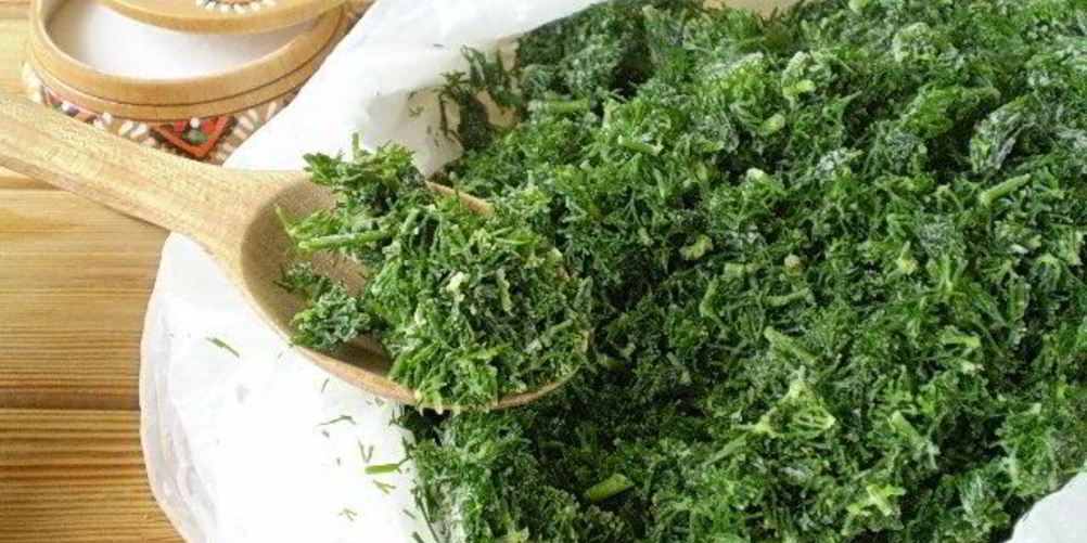 Как приготовить укроп на зиму