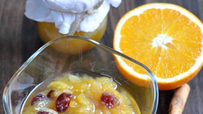 Рецепт Апельсиновый конфитюр с миндалем и пряностями