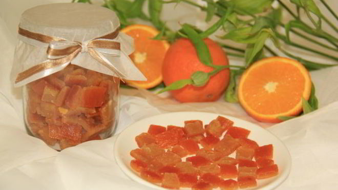 Рецепт Апельсиновые цукаты