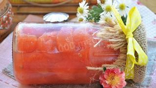 Рецепт Арбузное варенье из мякоти