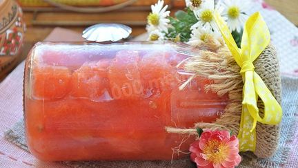 Рецепт Арбузное варенье из мякоти