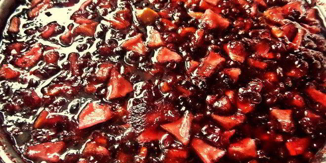 Рецепт бруснично-яблочное варенье с морковью