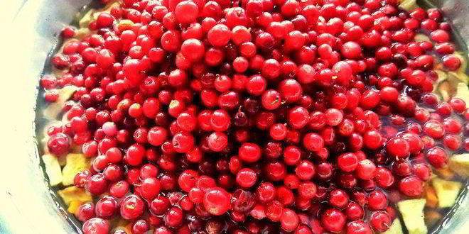 Рецепт бруснично-яблочное варенье с морковью