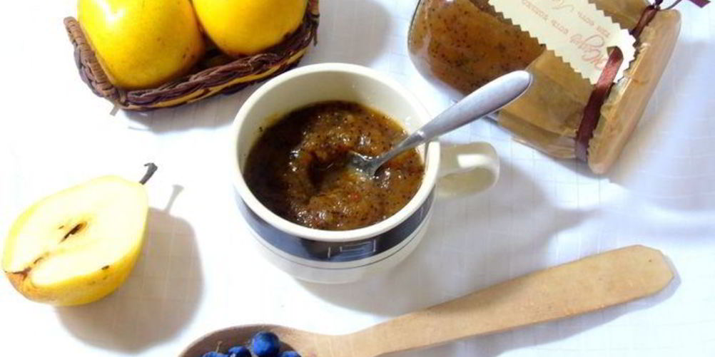 Как приготовить грушевое варенье с маком