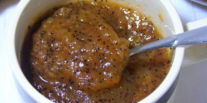 Рецепт грушевое варенье с маком