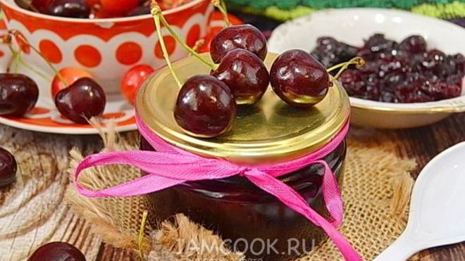 Рецепт Густое варенье из черешни