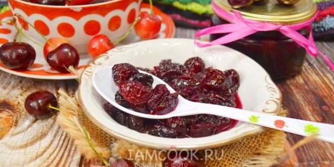 Рецепт густое варенье из черешни