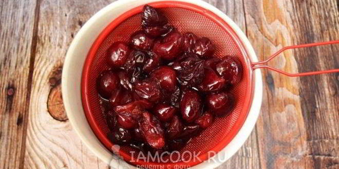 Рецепт густое варенье из черешни