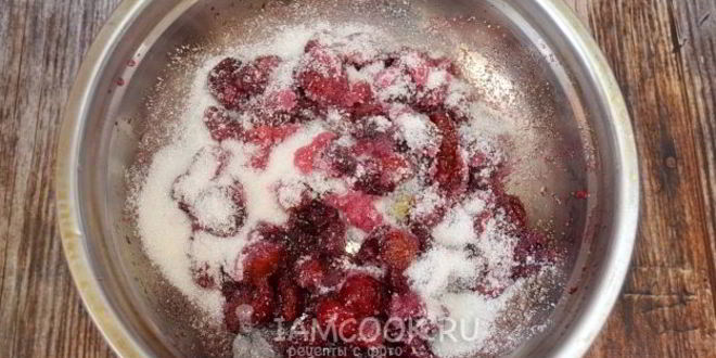 Рецепт густое варенье из черешни