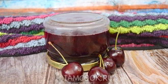 Рецепт густое варенье из черешни