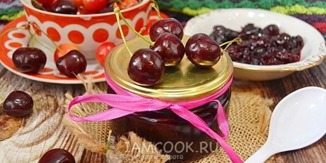 Рецепт густое варенье из черешни