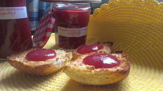 Рецепт Клубнично-персиковый конфитюр