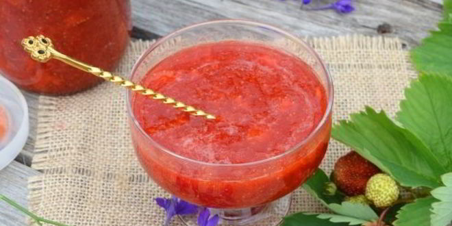 Рецепт клубничное варенье без варки ягод