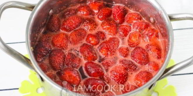 Рецепт клубничное варенье с лимоном