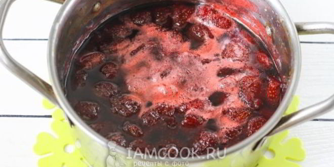 Рецепт клубничное варенье с лимоном
