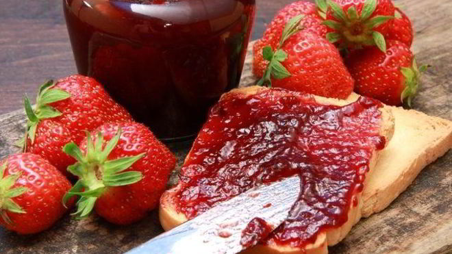 Рецепт Клубничное варенье с желатином