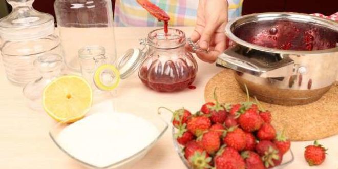 Рецепт клубничное варенье