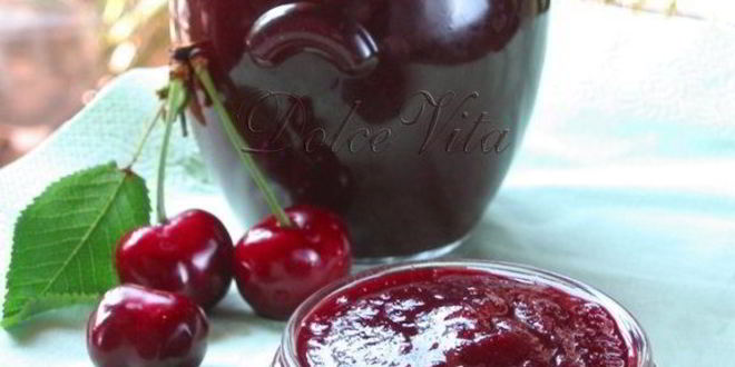Рецепт конфитюр из черешни
