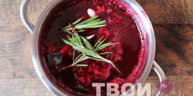 Рецепт конфитюр из малины