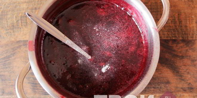 Рецепт конфитюр из малины