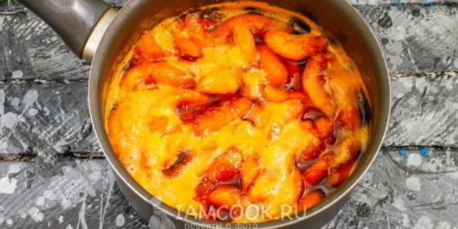 Рецепт конфитюр из персиков