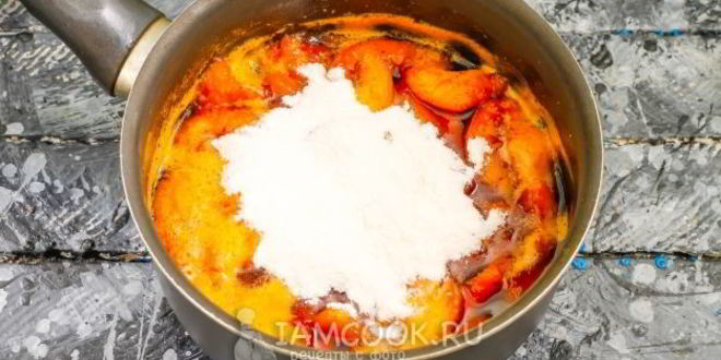 Рецепт конфитюр из персиков