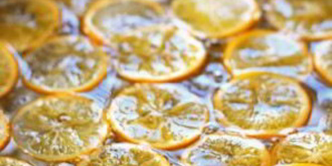 Рецепт лимонные цукаты