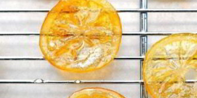 Рецепт лимонные цукаты