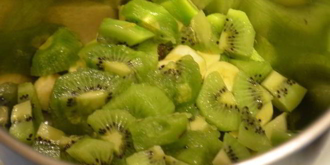 Рецепт моментальный конфитюр из киви и банана экзотика