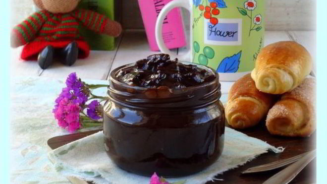 Рецепт Мятно-шоколадное варенье с тыквой