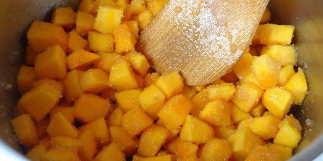 Рецепт мятно-шоколадное варенье с тыквой